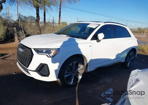 2022 Audi Q3 Premium Plus 45 Tfsi S Line Quattro Tiptronic z USA, uszkodzony, nr VIN WA1EECF35N1130121